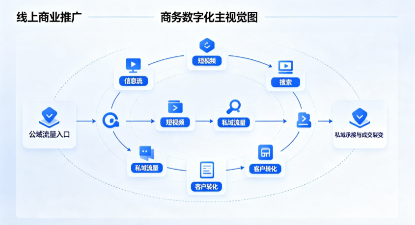 达川市线上商业推广怎么做？全域流量闭环搭建与低成本转化实战指南